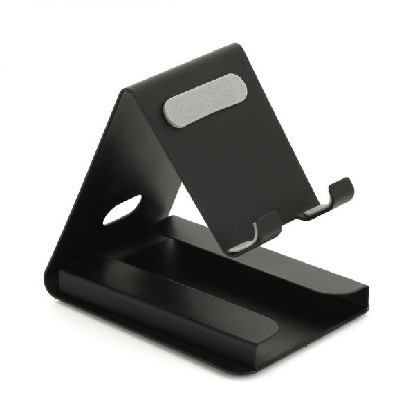 Metal Mobile stand in Black color Premium Look. corporate gift.