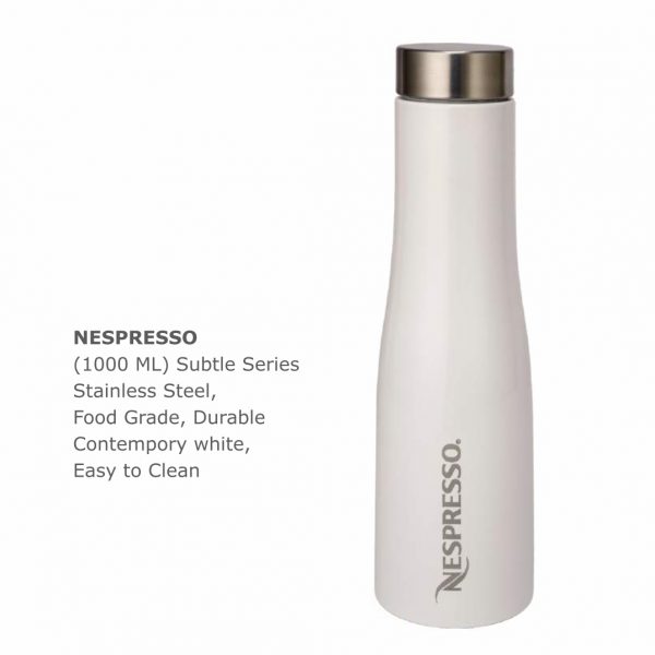 Water Bottle - Giftcentre Nespresso stainess steel bottle