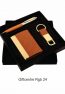 Giftcentre Rgb 24 Business card holder, Pen and keychain gift set