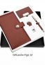 Giftcentre Rgb 32 Chaque book holder, Pen, Keychain and Business card holder gift set