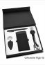 Giftcentre Rgb 40 LED glow pen, LED Glow keychain, LED glow cable and 10000 mah powerbank gift set