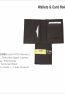 Black Elegance: Wallet and Cardholder Gift Set