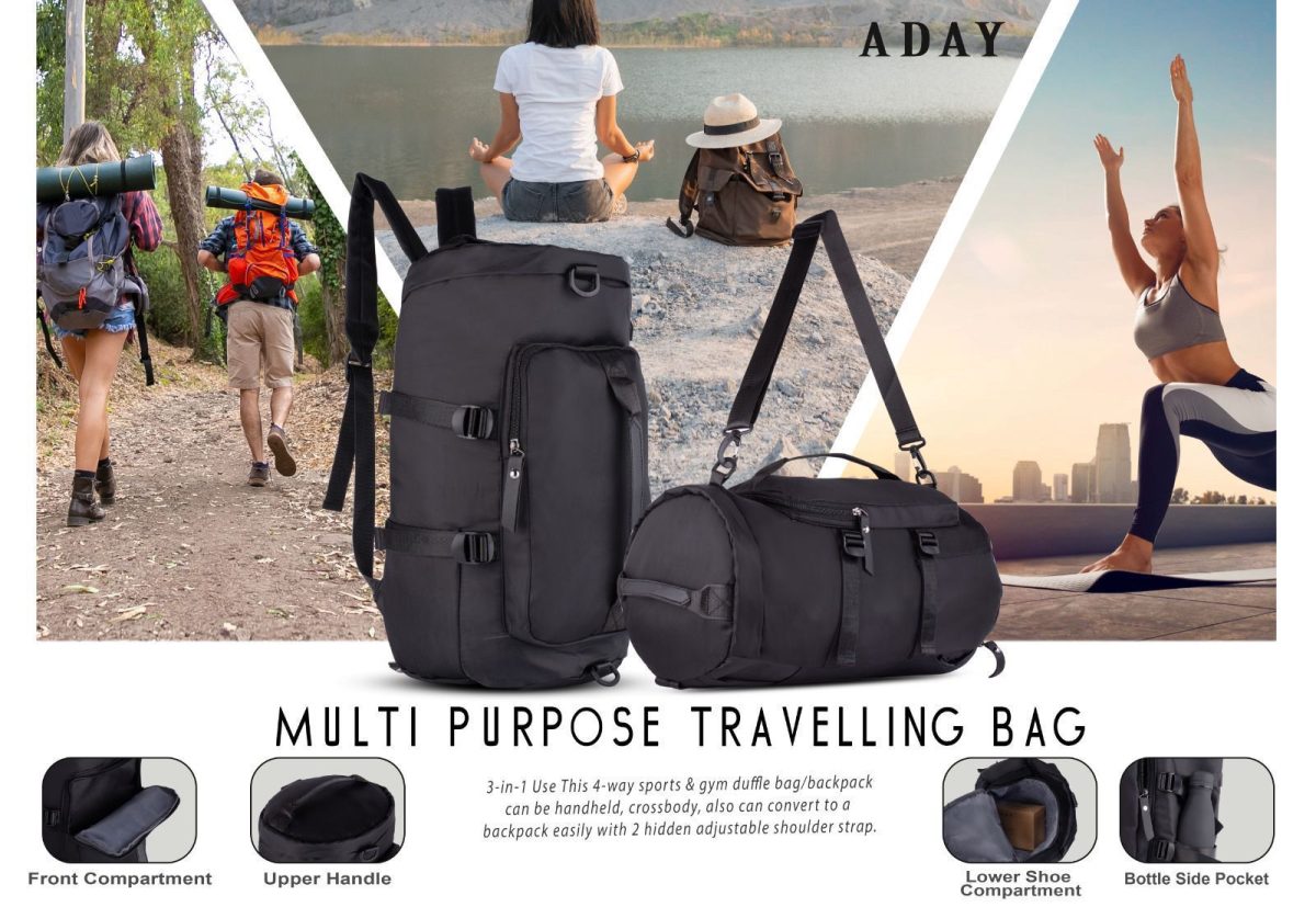 Multi Purpose Traveling Bag at giftcentre shanti tower, nehru nagar, ambawadi, ahmedabad.