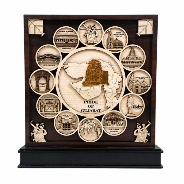 # "Pride of Gujarat" Souvenir Memento ### Premium VIP Guest, Delegate & Delegation Gift by Gift Centre Ahmedabad The **"Pride of Gujarat" Souvenir Memento** is a beautiful representation of Gujarat's glorious heritage, culture, innovation, and achievements. Thoughtfully designed to showcase the pride and identity of Gujarat, this elegant souvenir memento serves as a memorable keepsake for distinguished guests, dignitaries, delegates, international visitors, government officials, business leaders, conference speakers, and corporate executives. Whether presented during conferences, seminars, exhibitions, government functions, educational events, cultural programs, corporate gatherings, or international delegations, the Pride of Gujarat Memento leaves a lasting impression and symbolizes respect, gratitude, and appreciation. This exclusive souvenir captures the spirit of Gujarat—home to remarkable landmarks, industrial growth, entrepreneurship, rich traditions, and world-renowned hospitality. It is more than just a gift; it is a symbol of recognition, prestige, and memorable experiences. --- ## Utility & Uses of Pride of Gujarat Souvenir Memento ### Ideal For: ✔ VIP Guest Welcome Gifts ✔ International Delegation Gifts ✔ Government Event Souvenirs ✔ Corporate Conference Mementos ✔ Seminar & Workshop Speakers Gifts ✔ Foreign Visitor Welcome Gifts ✔ Diplomatic & Protocol Gifts ✔ Educational Institution Events ✔ Trade Fair & Exhibition Souvenirs ✔ Cultural Event Recognition Gifts ✔ Business Meeting & Partnership Gifts ✔ Retirement & Lifetime Achievement Recognition ### Benefits of a Souvenir Memento: * Creates a lasting memory of the event. * Strengthens professional and diplomatic relationships. * Showcases Gujarat's heritage and identity. * Acts as an elegant office or home display piece. * Enhances the prestige of the host organization. * Symbolizes appreciation, recognition, and respect. * Serves as a memorable keepsake for years to come. * Represents the warmth and hospitality of Gujarat. --- ## Why Gift Centre Ahmedabad? ### GIFT CENTRE – Ahmedabad's Premium Corporate Gift Destination ✅ Premium Quality Souvenir Mementos ✅ Customized Designs & Branding Options ✅ Expert in Awards, Trophies, Medals & Recognition Products ✅ Trusted by Government, PSU, Corporate & Educational Institutions ✅ Wide Range of Gujarat Heritage Souvenirs ✅ Attractive Packaging & Professional Finishing ✅ Bulk Order & Event Supply Specialist ✅ Competitive Pricing with Superior Quality ✅ Fast Delivery Across India ✅ Personalized Service & Creative Solutions At Gift Centre, we believe every award, souvenir, and recognition product should tell a story. Our Pride of Gujarat Souvenir Memento is crafted to celebrate achievements, honor guests, and create unforgettable memories. ### "Wish The Best! Get The Best." 📍 Gift Centre, Shanti Tower, Nehru Nagar, Ambawadi, Ahmedabad, Gujarat, India 📱 WhatsApp: **9825885833** ### One Stop Solution For Corporate Gifts, Awards, Recognition Products & Premium Customized Gifting. #PrideOfGujarat #GujaratSouvenir #SouvenirMemento #VIPGift #DelegateGift #DelegationGift #GuestGift #ConferenceMemento #SeminarGift #CorporateGift #GovernmentGift #ProtocolGift #RecognitionGift #AwardCeremony #AhmedabadSouvenir #GujaratHeritage #BusinessGift #EventGift #CustomMemento #PremiumGift #MadeInGujarat #CorporateGifting #AwardsAndRecognition #GiftCentre #GiftCentreAhmedabad #MementoDesign #VIPGuestGift #IndianHeritage #WishTheBestGetTheBest #AhmedabadBusiness #CorporateAwards